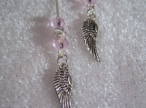 Angel Wings Ear Threader Earrings