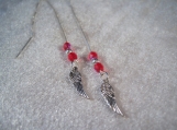 Angel Wings Ear Threader Earrings