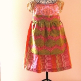She's Sew Wavy Easter Dress in Peasant Style 